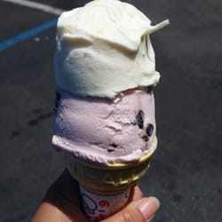Rite Aid - Thrifty Ice Cream inside of Rite Aid - Black Cherry & Coconut Pineapple