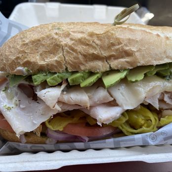 Bear Valley Ranch Market - Turkey pesto sandwich with avocado - Beer, Wine & Spirits Near Me - Wildomar, California Bear Valley Ranch Market - Turkey pesto sandwich with avocado - Beer, Wine & Spirits Near Me - Wildomar, California
