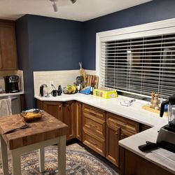 Lifestyle Remodeling - Cabinets , solid surface tops