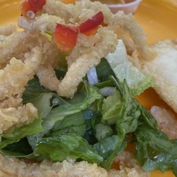 Crispy Calamari Salad Crispy Calamari Salad