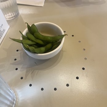 Ultra House - Complimentary edamame - Ramen Near Me - Langley, Washington