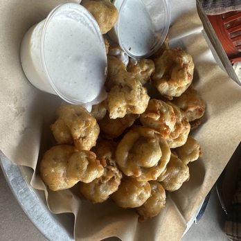 The Depot Grille - Batter Fried Mushrooms - American Near Me - Staunton, Virginia The Depot Grille - Batter Fried Mushrooms - American Near Me - Staunton, Virginia