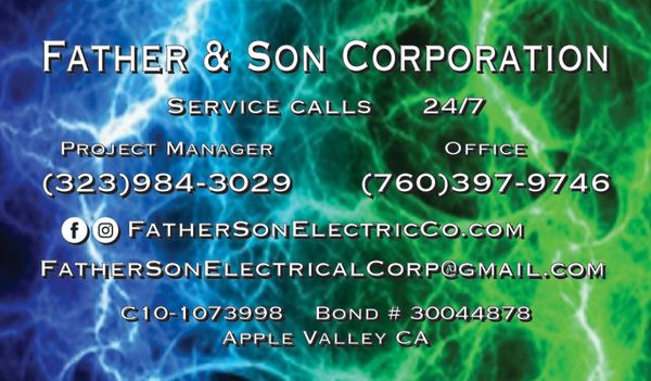 Father & Son Electric