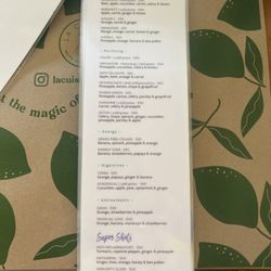 La Cuisine - Menu