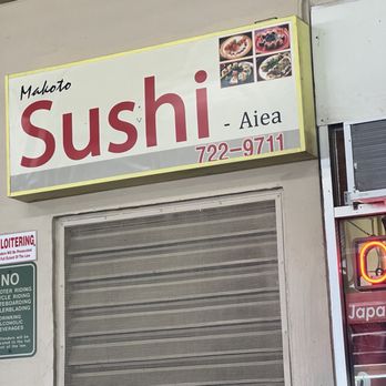 Makoto Sushi - Outside sign - Sushi Bars Near Me - Aiea, Hawaii Makoto Sushi - Outside sign - Sushi Bars Near Me - Aiea, Hawaii