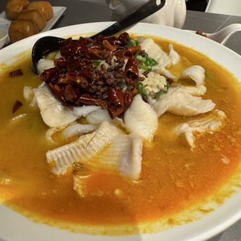 Wu's Fish House - Flounder Fish Soup - Seafood Near Me - Edison, New Jersey