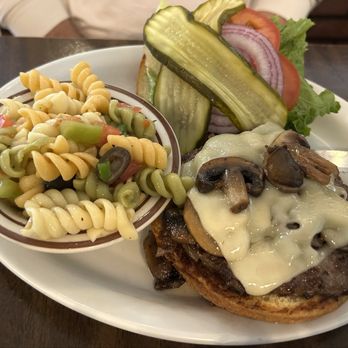 Judy's Junction - Mushroom Swiss Burger - Coffee & Tea Near Me - Upper Lake, California