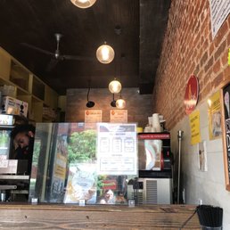 the interior of the restaurant