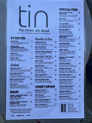 Menu photo 3 Tin Thai Kitchen Livermore, CA