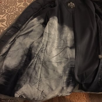 Savannah Dry Cleaners - This is the white residue that was all over my jackets after they finished "dry cleaning" my garments. - Dry Cleaning Near Me - Savannah, Georgia Savannah Dry Cleaners - This is the white residue that was all over my jackets after they finished "dry cleaning" my garments. - Dry Cleaning Near Me - Savannah, Georgia