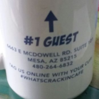 What's Crackin Cafe - Awe I feel special. - Breakfast & Brunch Near Me - Mesa, Arizona What's Crackin Cafe - Awe I feel special. - Breakfast & Brunch Near Me - Mesa, Arizona