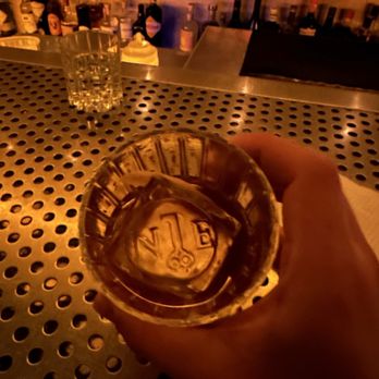 Noble Experiment - Ice with Logo - Cocktail Bars Near Me - San Diego, California