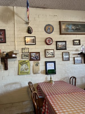 Photo of Tony's French Dips - Pomona, CA, US. a table with a checkered tablecloth