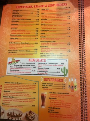 Menu photo 2 Los Tres Caminos Paris, IL Menu photo 2 Los Tres Caminos Paris, IL