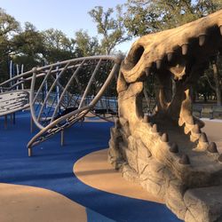 Southeast Metropolitan Park - New playground opened July 2023. Dinosaur themed.