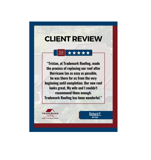 Slide of Trademark Roofing Sanibel