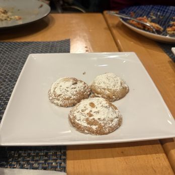 Butterflied Chicken - Complimentary Almond cookies - Greek Near Me - New York, New York