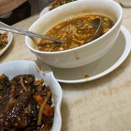 Hot and sour soup Hot and sour soup