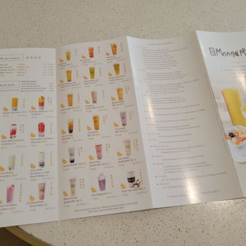 Mango Mango Dessert - Large menu - Desserts Near Me - Cleveland, Ohio