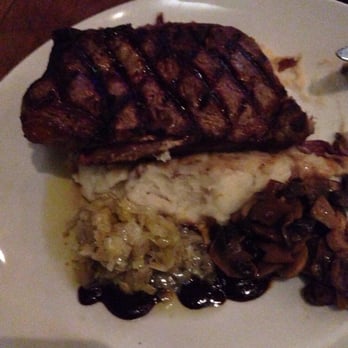 Cobalt - I've had better steak and potatoes at Chilis. The meat was very tough for a ribeye mid rare. Not a good cut of meat at all. - Seafood Near Me - Orange Beach, Alabama