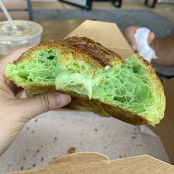 CA Bakehouse - Pandan croissant - Bakeries Near Me - San Jose, California