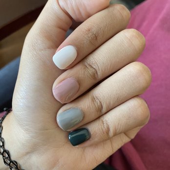Mon Cheri Nails & Spa - I loved the overall colors, despite two fingers being very similar. (This was the better, less injured hand) - Nail Salons Near Me - Springfield, Virginia Mon Cheri Nails & Spa - I loved the overall colors, despite two fingers being very similar. (This was the better, less injured hand) - Nail Salons Near Me - Springfield, Virginia