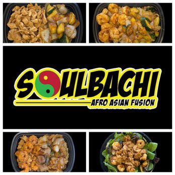 SoulBachi - a collage of photos of a meal - Food Trucks Near Me SoulBachi - a collage of photos of a meal - Food Trucks Near Me