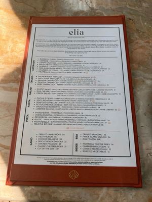 Menu photo 6 Elia Miami, FL