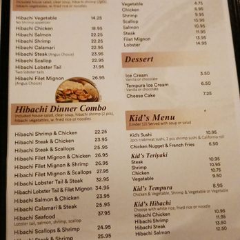 Hello Tokyo Japanese Restaurant - Menu part 5 - Japanese Near Me - Gonzales, Louisiana