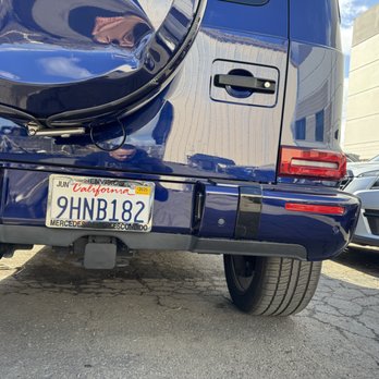 B.A.M Auto Collision - 2021 Mercedes G550 before repairs - Body Shops Near Me - Escondido, California