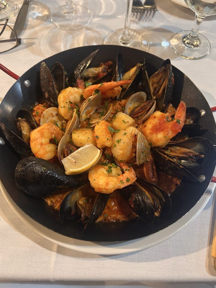 Food from Saffron Restaurant