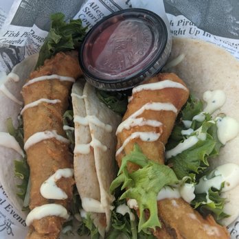 Dockside Cafe - Walleye tacos - Burgers Near Me - Sandusky, Ohio