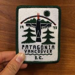 Patagonia Vancouver - Come on in for our custom patches.