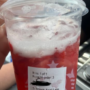 Starbucks - a plastic cup with a drink in it - Coffee & Tea Near Me - Coconut Grove, Florida Starbucks - a plastic cup with a drink in it - Coffee & Tea Near Me - Coconut Grove, Florida