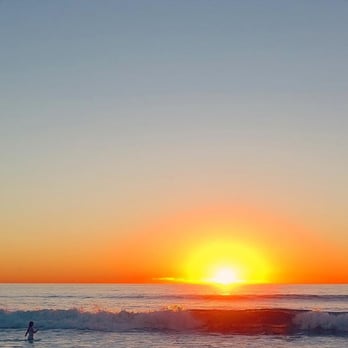 Moonlight State Beach - Another perfect sunset. - Playgrounds Near Me - Encinitas, California