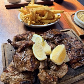 La Escondida - Lomo and matambrito de Cerdo. The portions are huge for two people. We took half home for dinner. - Steakhouses Near Me - Buenos Aires, C
