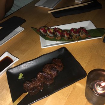 O-Ku - Hanger steak and firecracker roll - Sushi Bars Near Me - Washington Dc, District of Columbia O-Ku - Hanger steak and firecracker roll - Sushi Bars Near Me - Washington Dc, District of Columbia