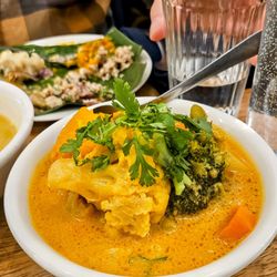 Korai Kitchen - Coconut milk veggie curry