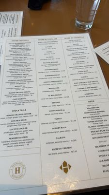 Menu photo 2 The Hudson Sedona, AZ Menu photo 2 The Hudson Sedona, AZ