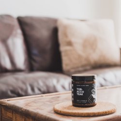 Broken Top Candle Company - Tobacco Teak soy wax candle
