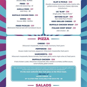 Brewery X - Food menu.  $26 wings?? - Bars Near Me - Ontario, California