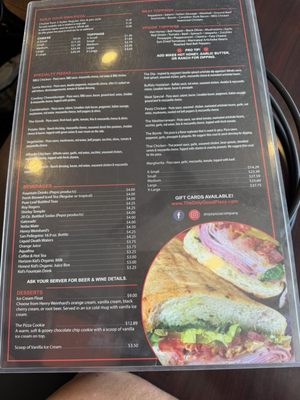 Menu photo 2 Ojai Pizza Company Ojai, CA Menu photo 2 Ojai Pizza Company Ojai, CA