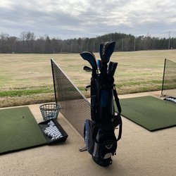 Eagle Zone - Covered driving range with heater options.