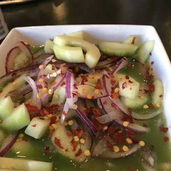 OLA Restobar - Camarones aquachiles - New American Near Me - Covina, California
