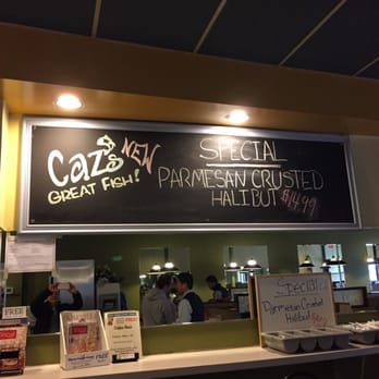 Cazs Great Fish - Very nice and cozy! I like their halibut fish and big mushroom :) - Seafood Near Me - Burlington, Ontario Cazs Great Fish - Very nice and cozy! I like their halibut fish and big mushroom :) - Seafood Near Me - Burlington, Ontario