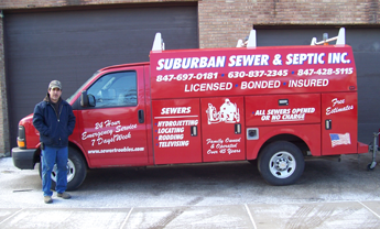 Slide of Suburban Sewer & Septic