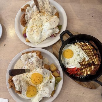 Genki Kitchen - Country fried chicken katsu and okonomiyaki. The chicken katsu - my favorite! I will be back for that! - Japanese Near Me - Sacramento, California
