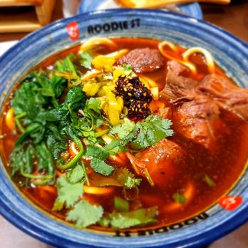 Noodle St - Spicy beef noodle soup - Noodles Near Me - Fullerton, California Noodle St - Spicy beef noodle soup - Noodles Near Me - Fullerton, California