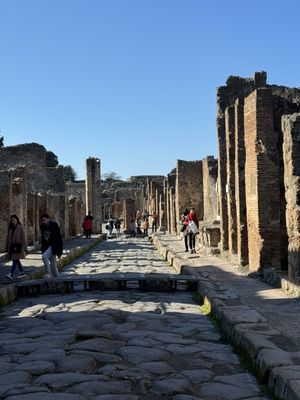 Archaeological Park of Pompeii by null