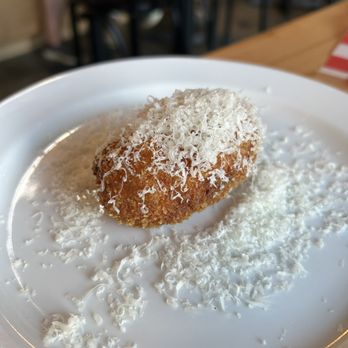 Pizza Thief - delicious ball of risotto, deep fried. it's called "suppli" something - Pizza Near Me - Portland, Oregon Pizza Thief - delicious ball of risotto, deep fried. it's called "suppli" something - Pizza Near Me - Portland, Oregon